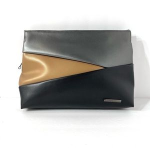 NWOT Capezio Black, Gray & Tan Art Deco Bag